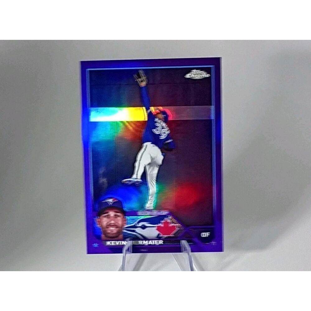 2023 Topps Chrome Update Purple Refractor Kevin Kiermaier #USC113 SP 106/250